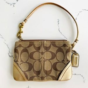 Coach wristlet - small purse
